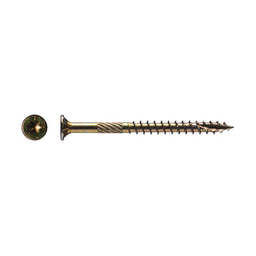 Big Timber 5YTX102#10 by 2-inch T-25-drive bit Gold Star Flat Head Interior Screws,(490 per Box)